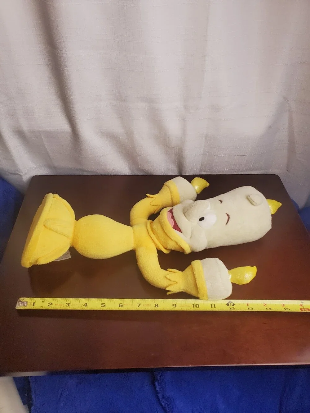 Disney Store Beauty & the Beast Lumiere Candle Plush  17